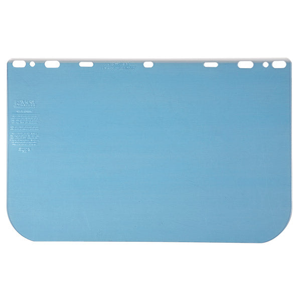 MCR SAFETY MCR Safety 101640 Polyethylene Terephthalate Universal Visor Safety Faceshield Clear 10-Inch by 15-1/2-Inch 0.040-Inch Thick