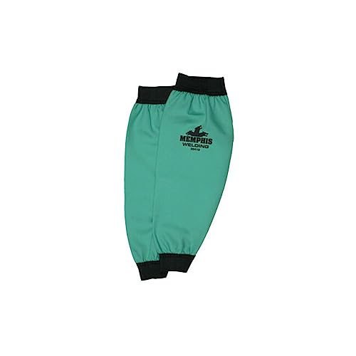 MCR SAFETY MCR Safety 39418 Flame Resistant Cotton Fabric Welding Sleeves 18 Inch Green MPN 39418