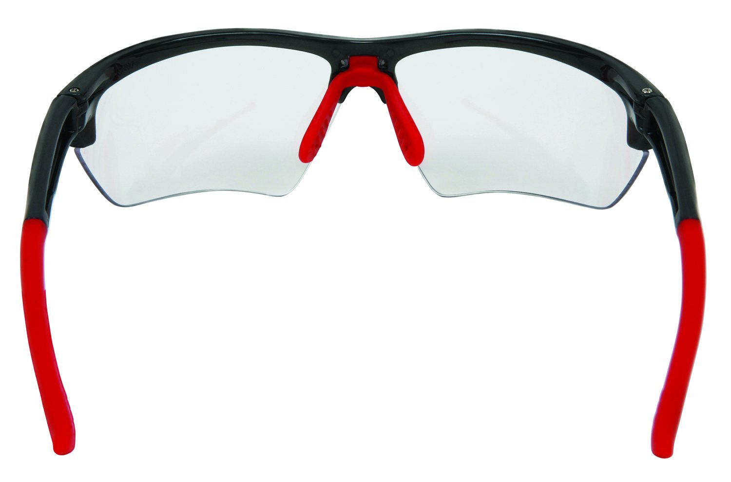 MCR SAFETY MCR Safety DM1310PF Dominator DM3 Clear Max6 Safety Glasses with Gunmetal Frame
