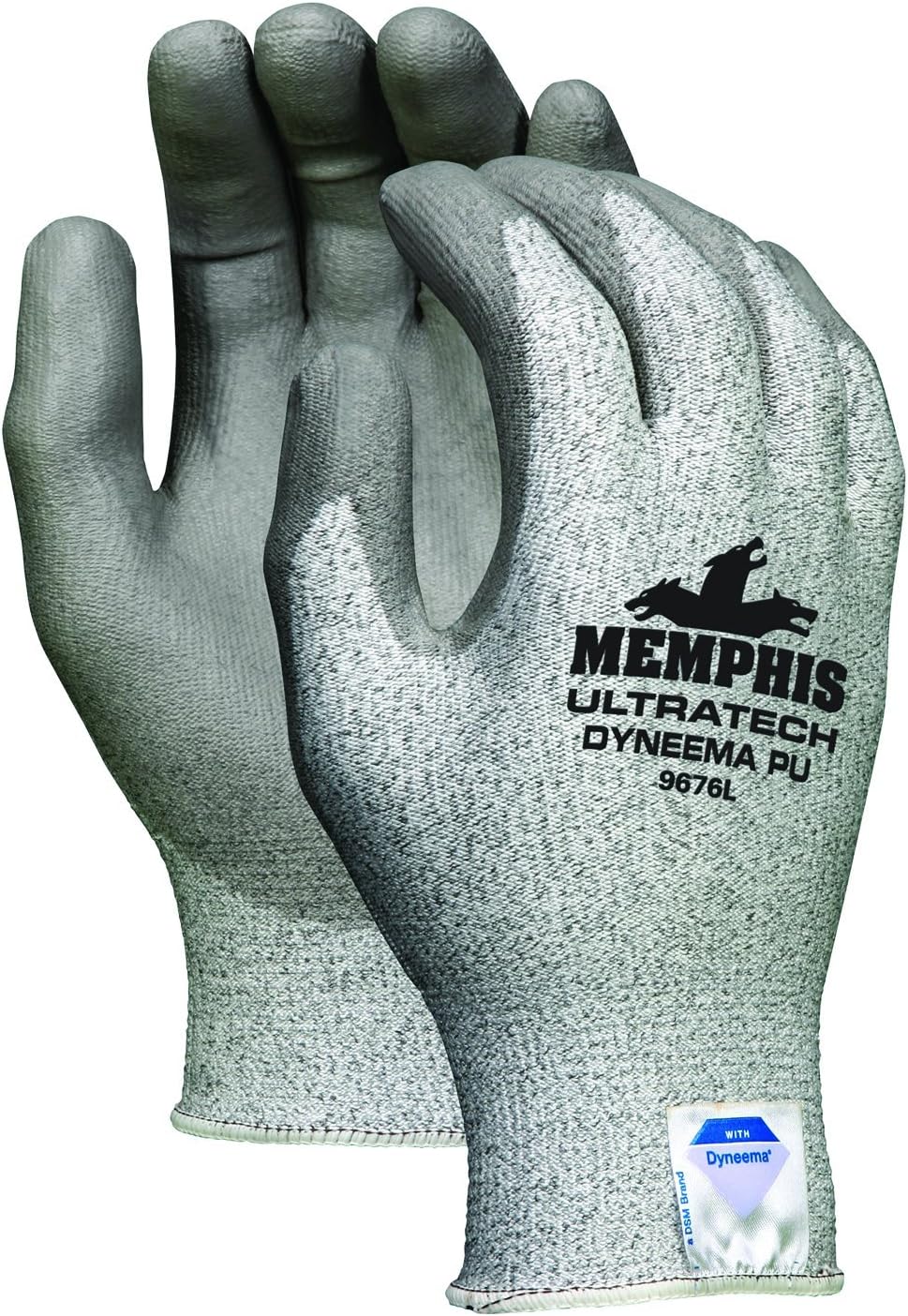 MCR SAFETY 9676L WORK GLOVES