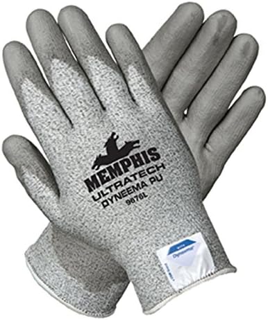 MCR SAFETY MCR Safety 9676L UltraTech Dyneema 13 Gauge PU Coated Washable Gloves Large