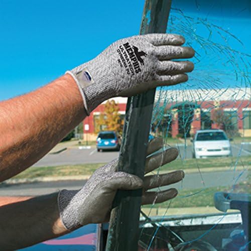 MCR SAFETY MCR Safety 9676L UltraTech Dyneema 13 Gauge PU Coated Washable Gloves Large