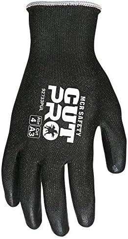 MCR SAFETY MCR Safety 92733PUM Memphis Cut Pro Gloves Medium 1-Pair