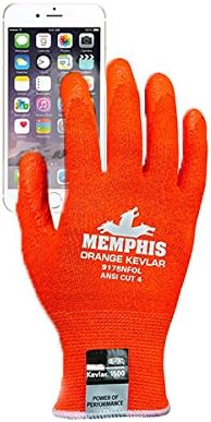 MCR SAFETY MCR Safety 9178NFOXL Gloves 13 Gauge Kevlar Shell Cut Resistant Nitrile Foam XL