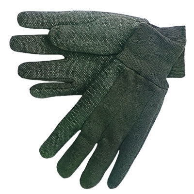 MCR SAFETY MCR Memphis Glove 7800 Dotted-Palm Cotton Jersey Gloves Large PK12