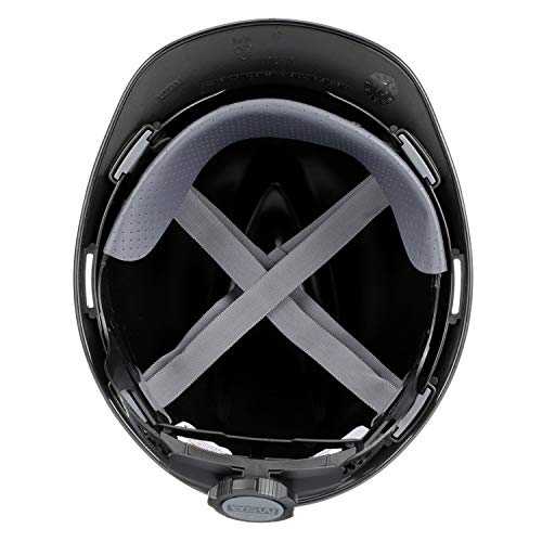 MSA SAFTEY MSA 10079479 V-Gard Slotted Hard Hat Fas-Trac Ratchet Cap American Eagle