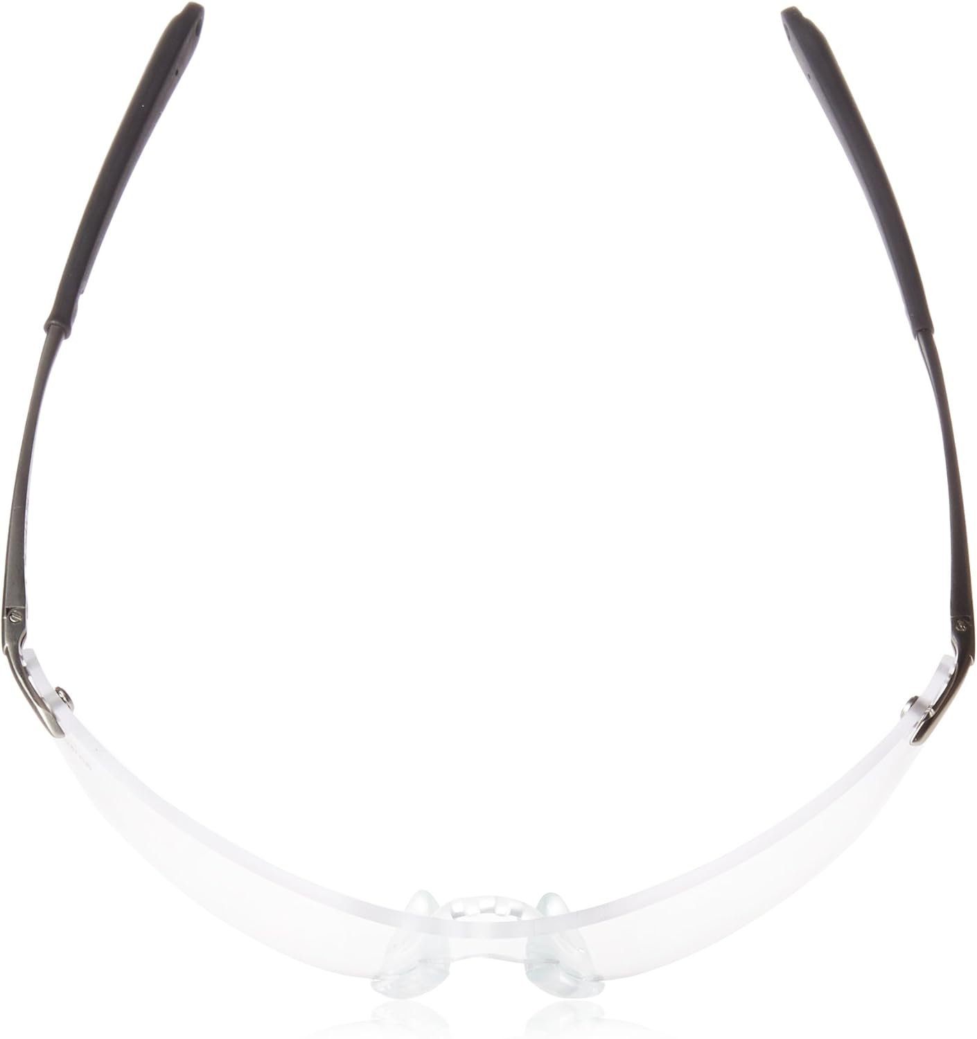 MCR SAFETY MCR Safety T4110AF Rubicon Safety Glasses Metal Temple w/Clr Anti-Fog Lens (12 Pair)