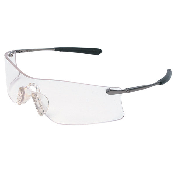 MCR SAFETY MCR Safety T4110AF Rubicon Safety Glasses Metal Temple w/Clr Anti-Fog Lens (12 Pair)