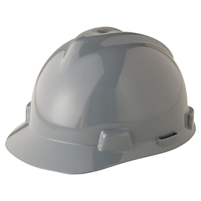 MSA SAFTEY MSA 475364 V-Gard Cap Fas-Trac III Suspension Gray