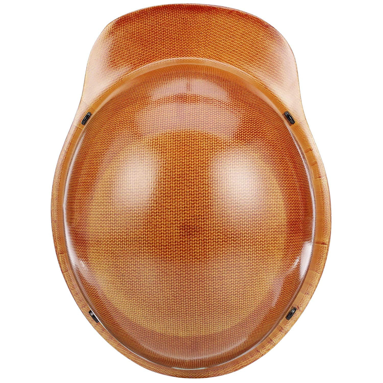 MSA SAFTEY MSA 454617 Skullgard Cap Style Safety Hard Hat with Staz-on Pinlock Suspension Non-slotted Cap, Made of Phenolic Resin, Radiant Heat Loads up to 350F - Standard Size in Natural Tan