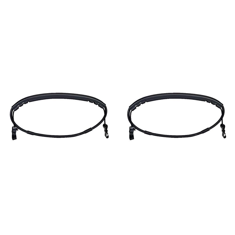 MSA SAFTEY MSA 459458 Goggle Retainer Protective Caps, Secures Eye Protection, Easy Installation, Standard Adjustable Fit, Sturdy Neoprene-Rubber