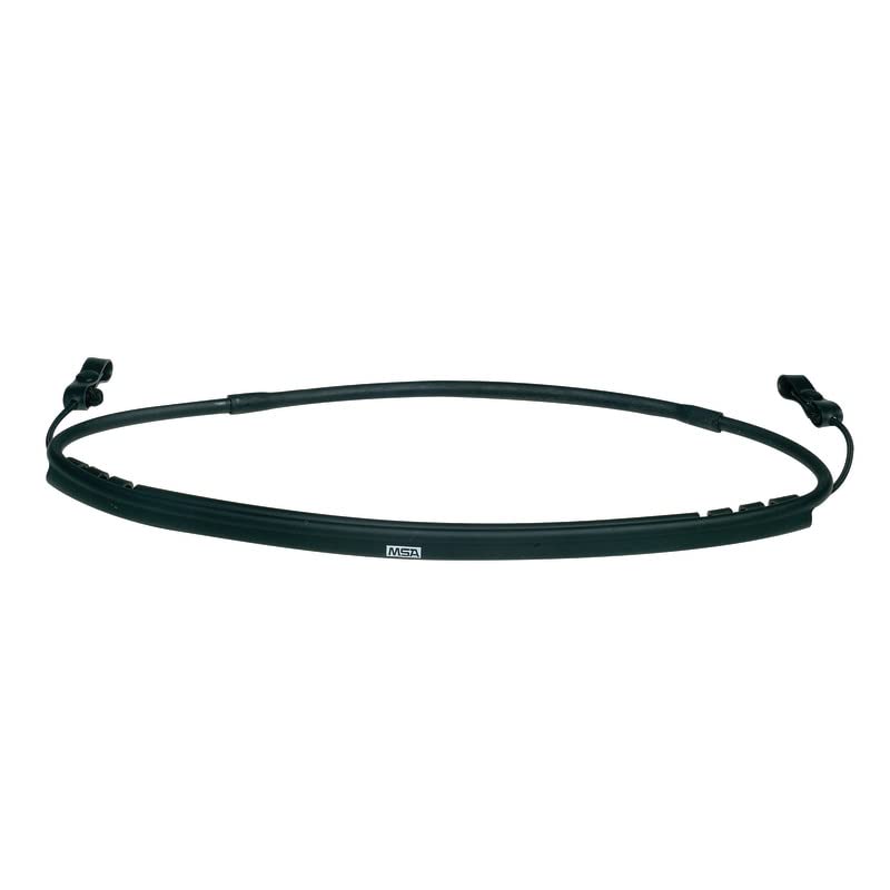 MSA SAFTEY MSA 459458 Goggle Retainer Protective Caps, Secures Eye Protection, Easy Installation, Standard Adjustable Fit, Sturdy Neoprene-Rubber