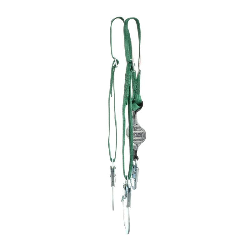 MSA SAFTEY MSA 10191758 V-Series Standard Shock Absorbing Lanyard 6 ft Twin-Leg Adjustable 36CL Large Snaphooks