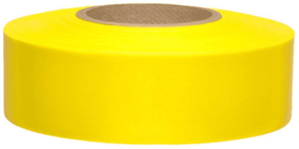 PRESCO Presco TFYG 1-3/16 in x 150 ft Yellow Glo PVC Taffeta Flagging Tape