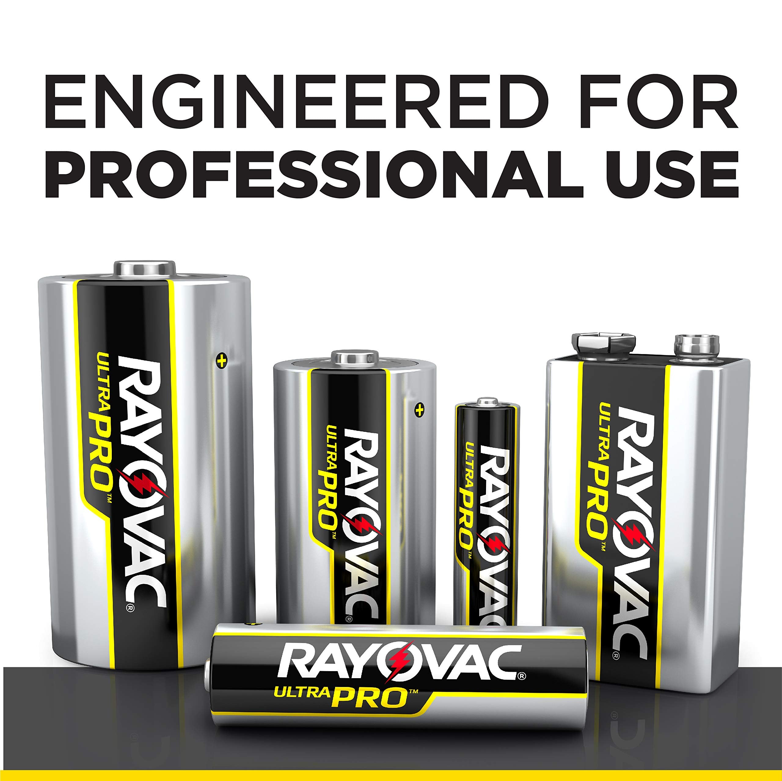 RAYOVAC Rayovac ALAA-24PPJ AA Size 1.5 Volt 24 Pack Contractor Pack UltraPro Alkaline Batteries