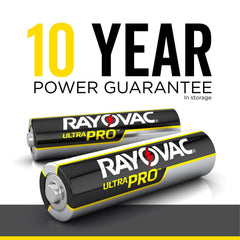 Rayovac ALAA-24PPJ AA Size 1.5 Volt 24 Pack Contractor Pack UltraPro Alkaline Batteries