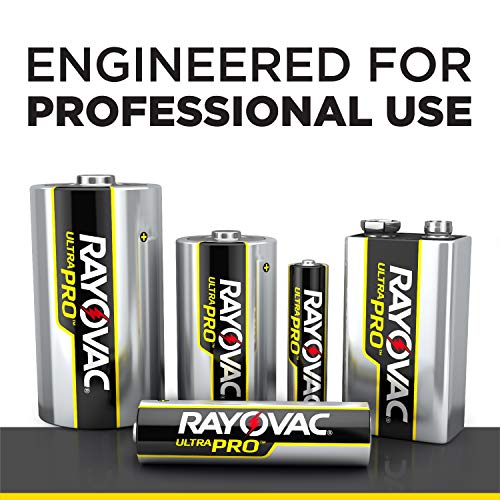RAYOVAC Rayovac AL9V-6J 9 Volt Size 6/Pack Shrink Pack UltraPro Alkaline Batteries