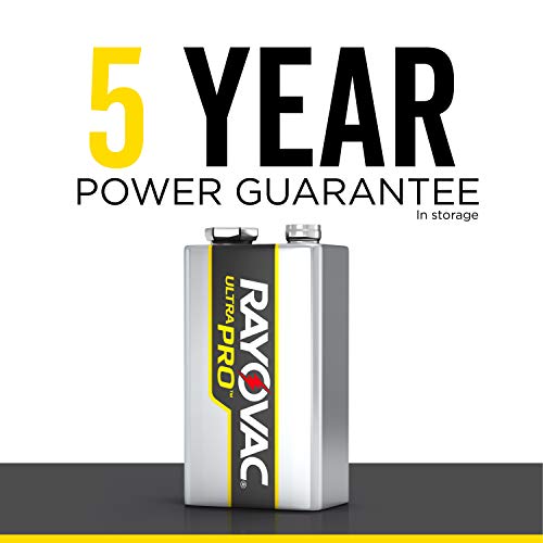 RAYOVAC Rayovac AL9V-6J 9 Volt Size 6/Pack Shrink Pack UltraPro Alkaline Batteries