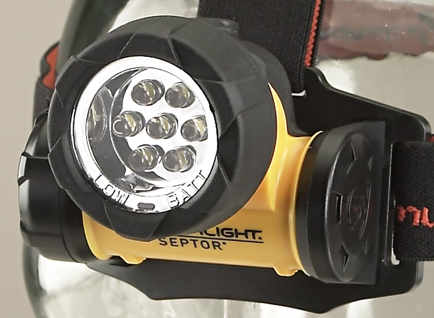 STREAMLIGHT Streamlight 61052 Septor LED Headlamp 120 Lumens Yellow