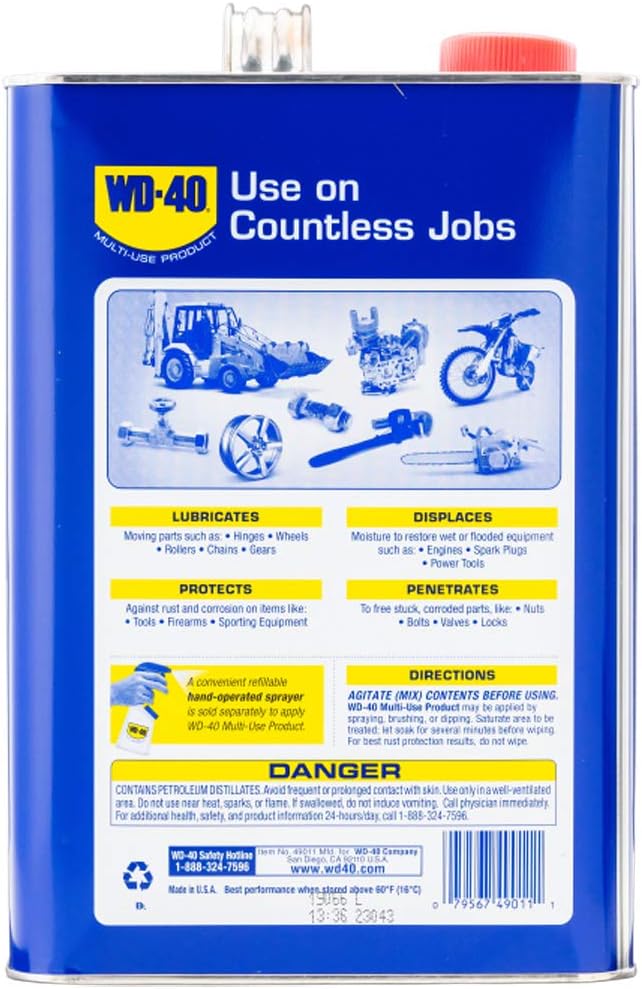 WD-40 WD-40 490118 Multi-Use Product One Gallon 4-Pack