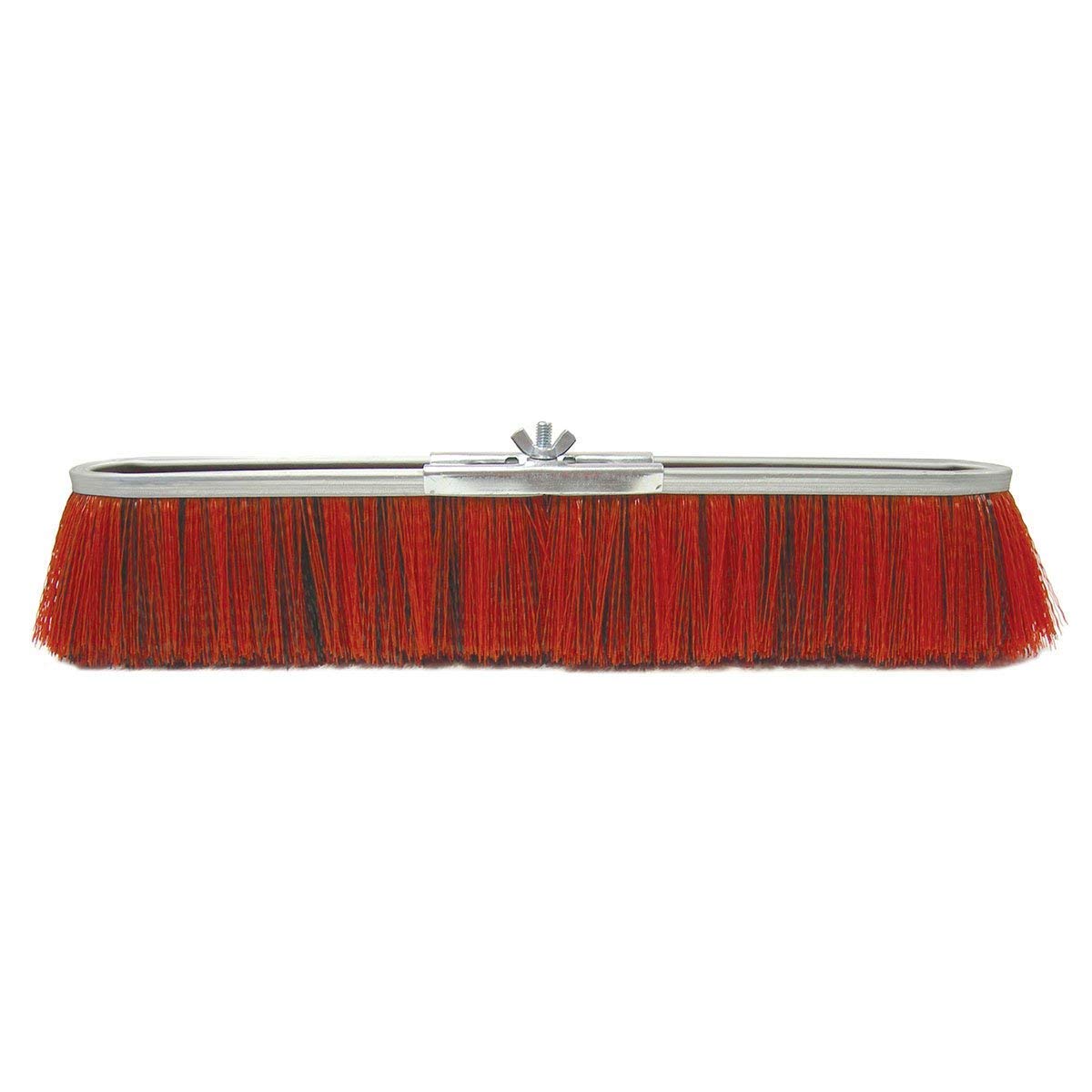 WEILER Weiler 25291 Vortec Pro Medium Sweep Strip Broom 24 Inches Red Polypropylene Fill