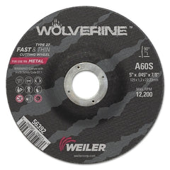 WEILER 56392 GRINDING & CUT OFF WHEELS