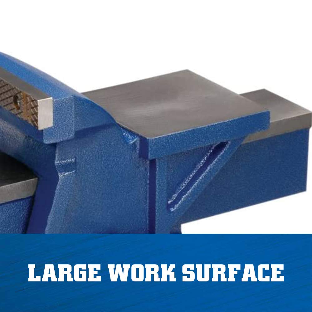 WILTON Wilton 11106 General Purpose Bench Vise 6 Inch Jaw Width 5 Inch Max Jaw Opening 3 Inch Throat