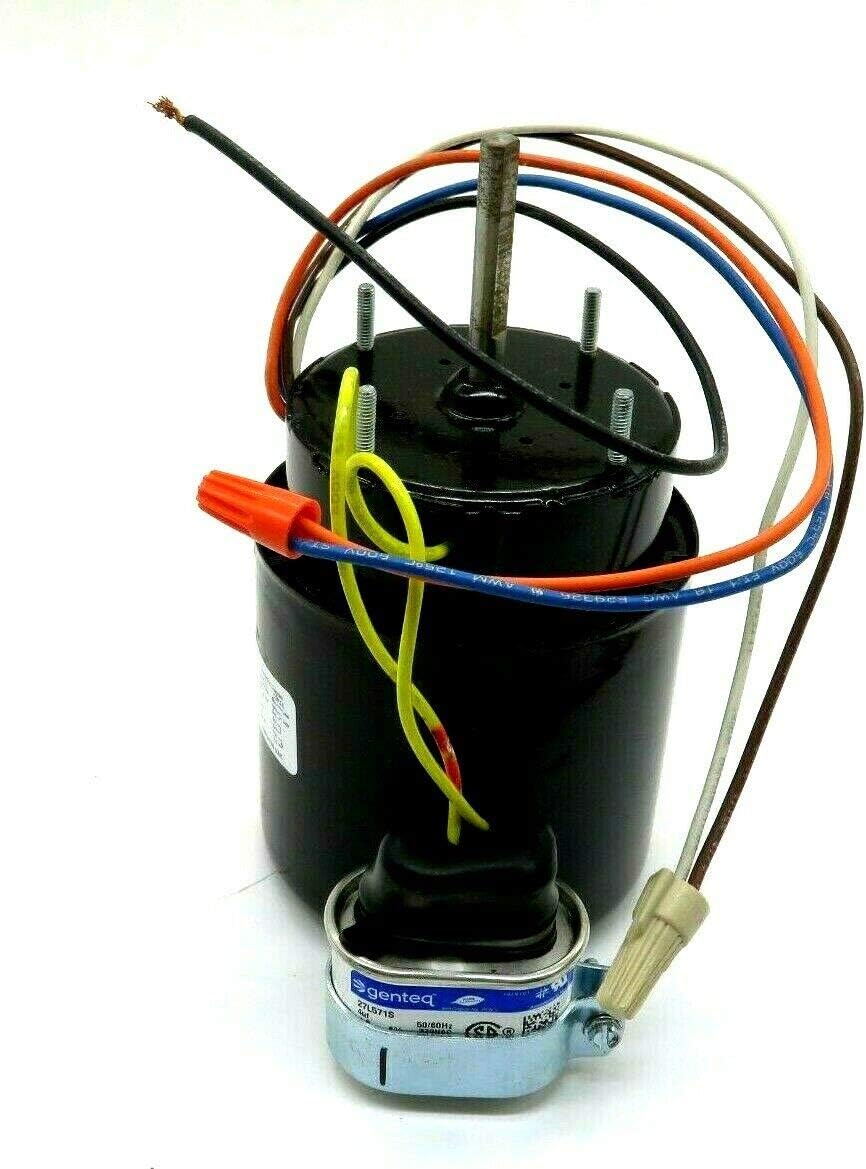 GENTEQ MOTORS Fasco D219 HVAC Motor 1/8 HP 3000 RPM 115V 3.3 Inch Diameter