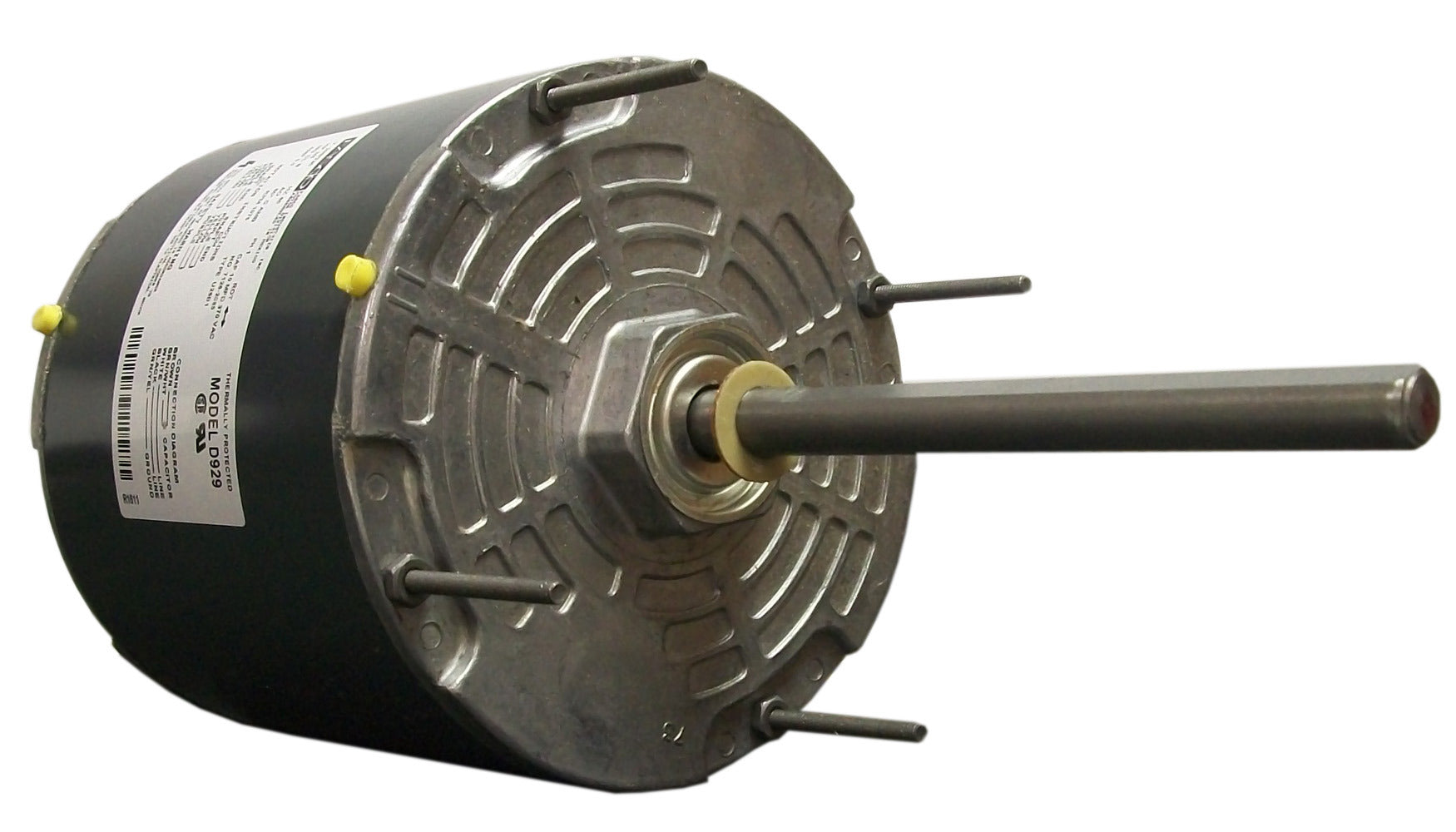 GENTEQ MOTORS Fasco D929 5.6 Frame Permanent Split Capacitor Condenser Fan Motor 3/4HP 1075rpm 208-230V 60Hz