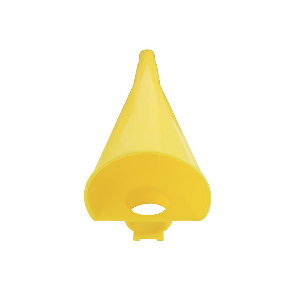EAGLE GASKET AND PACKING Eagle F15FUN Yellow HDPE Funnel 9 inch Length for Type I Metal Safety Cans
