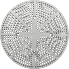 CUSTOM MOLDED PRODUCTS Custom Molded Products 25215-000-003 Gunite Spa Suction Cover, 6 Inches, 190 GPM, White