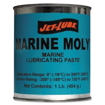 JET-LUBE Jet-Lube 65005 Marine Moly - Disulfide Lubricating Paste Bentone | Extreme Pressure | Water Resistant | 1 lb