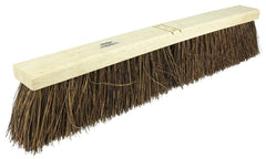 Weiler 44584 Push Broom 24 Inches Coarse Palmyra Fill Hardwood Block