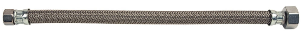 BRASSCRAFT BrassCraft B1-16AF Speedi Plumb PLUS Faucet Water Connector 16 Inch 3/8 Inch Compression Inlet x 1/2 Inch Female Iron Pipe