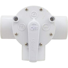 CHAMPLAIN PLASTICS Champlain Plastics AFT100T Diverter Valve Olympic 1-1/2FPT 3-Way White