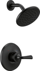 DELTA FAUCET Delta T14233-BL Kayra Shower Set Trim Only Matte Black Monitor 14 Series