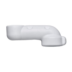 IPS Corporation 82195 Offset Strainer Cover, White, 5 inch