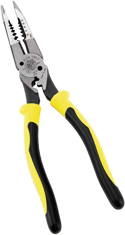 KLEIN TOOLS J207-8CR NEEDLE NOSE PLIERS