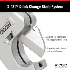 MILWAUKEE Ridgid 23498 RC-1625 Ratchet Cutter 1/8 to 1-5/8 Aluminum