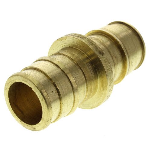 UPONOR Uponor LF4545050 ProPEX Brass Coupling 1/2 inch PEX x PEX