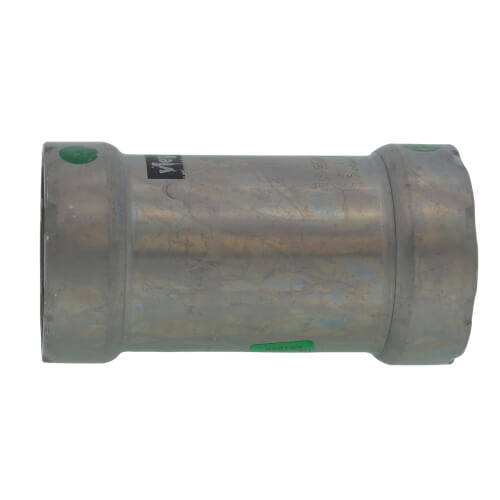 VIEGA Viega 25040 MegaPress Carbon Steel Coupling Without Stop 1 Inch