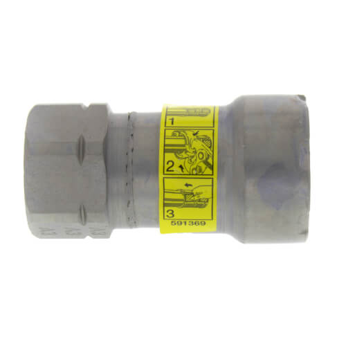 VIEGA Viega 25131 MegaPressG Adapter 1/2 x 1/2 Press x FPT Carbon Steel