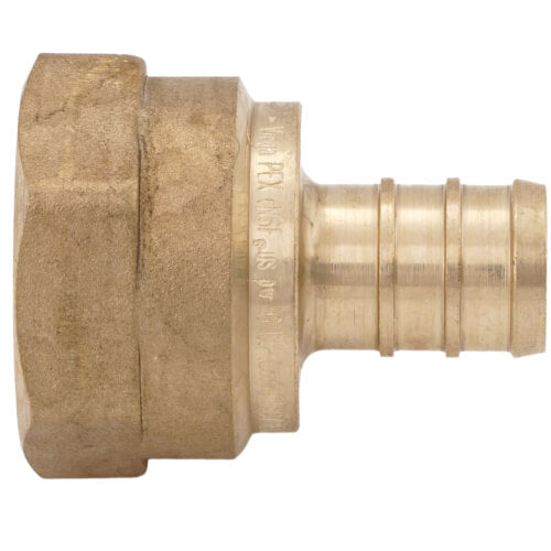 VIEGA Viega 46333 PEX Crimp Brass Female Adapter PEX Crimp x FNPT 1/2 x 1/2 Inch