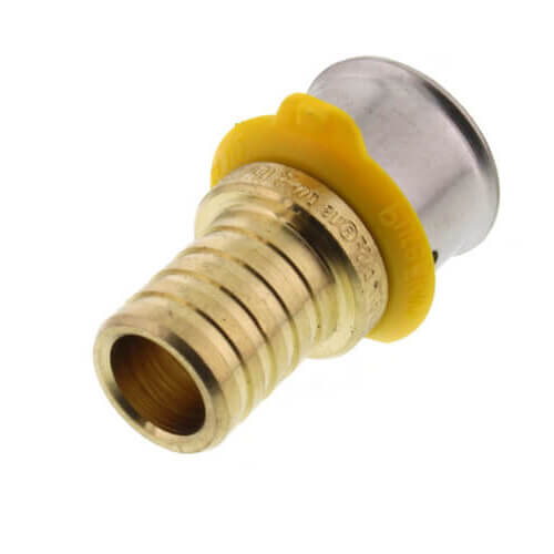 VIEGA Viega 97820 PureFlow 1/2 in. Press x 1/2 in. Polybutylene Adapter Lead Free