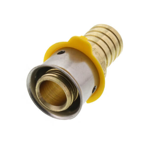 VIEGA Viega 97820 PureFlow 1/2 in. Press x 1/2 in. Polybutylene Adapter Lead Free
