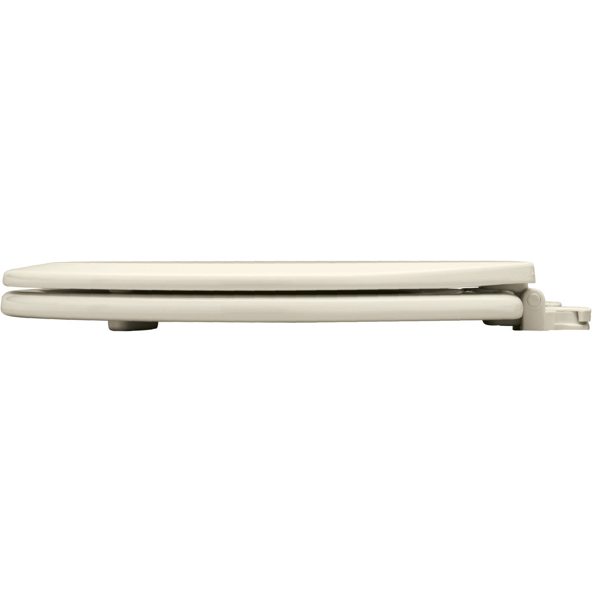 BEMIS Bemis 1500EC346 Elongated Enameled Wood Toilet Seat Biscuit Easy Clean
