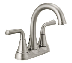 DELTA FAUCET Delta 2533LF-SSMPU Two Handle Lavatory Faucet 1.2 gpm Brilliance Stainless