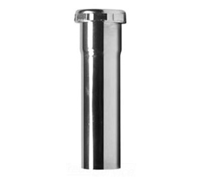 DEARBORN Dearborn Brass 790A-1 Extension Tube 1-1/4 in x 8 in Slip Joint Chrome Plated Brass