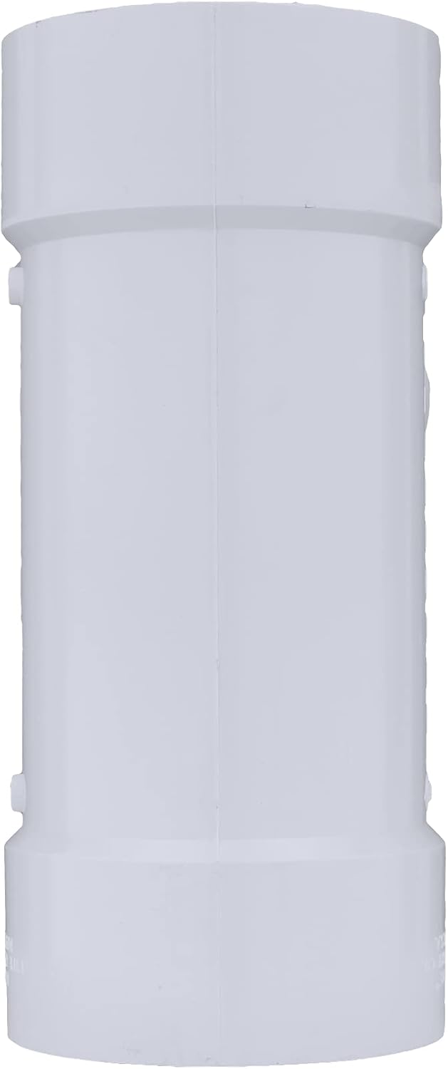 CHARLOTTE PIPE Charlotte Pipe PVC006001600 6 Inch Hub x Hub x Hub PVC 45-Degree Wye