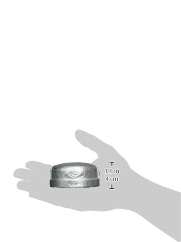 MATCO-NORCA Matco-Norca ZMGCA08 Galvanized Malleable Iron Cap 2 inch Female